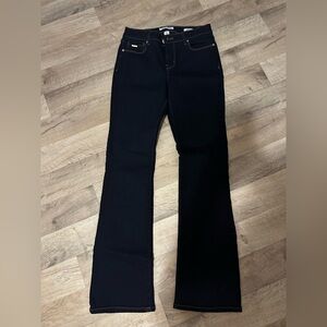 Nice navy blue boot cut jeans. Never worn. In brand new condition.
